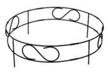 Заборчик для клумбы круглый H0,45м D1,3м