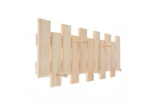 Вешалка для бани 5-ти рожковая "Оригинальная" "бацькина баня"