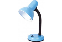Настольная лампа 220В 60Вт Е27 синий TDM
