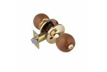 Защелка врезная зш-03 светлое дерево, фиксатор, 7817 APB-BK шар Palidore