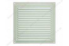 Решетка вентиляционная 150х150 белый с сеткой Нора М