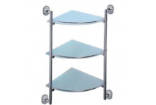 Полка 3 - ярусная с круг ножками Haiba