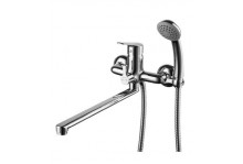 Смеситель для ванн Partner с плоским изливом 300мм хром Lemark