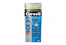Затирка для плитки 2кг Ceresit CE 33 манхеттен