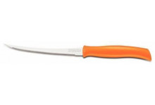 Нож кухонный 125 для помидоров и цитрусовых Athus оранжевый Трамонтина