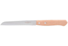 Нож кухонный 200 для овощей Традиционный деревянная ручка тёмная Труд-вача