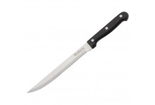Нож кухонный 200 разделочный бакелитовая ручка MAL-02B Mallony