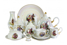 Сервиз фарфор чайный 31 предмет Мадонна ДФЗ