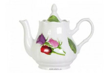 Чайник фарфор 1750 романс королева цветов  дфз
