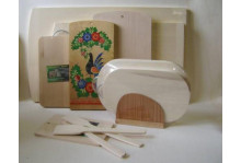 Доска разделочная 210х320мм с мет/руч (10) аргун