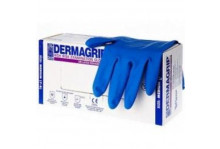 Перчатки Dermagrip High Risk смотровые не стерильные 7"1/2 M