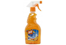 Средство для мытья стекол Help апельсин 0,5 с распылителем АТФ