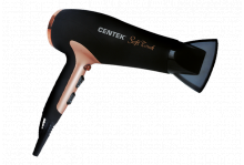 Фен для волос 2200вт 2 режима скорости 3 температурных режима холодный обдув концентратор розовый Centek