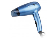 Фен для волос 1800вт 2 режима 2 скорости ионизация складная ручка синий Vitek