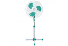 Вентилятор напольный 40Вт диаметр 40см 3скорости зеленый Energy  