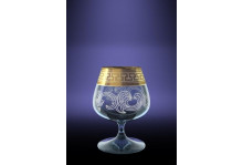 Набор стекло бокалов для бренди Эдем греческий узор 410мл 6шт Гусь-Хрустальный