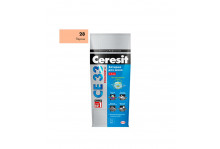 Затирка для плитки 2кг Ceresit CE 33 персик