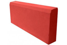 Бордюр для плитки красный 500х250х50 (1)