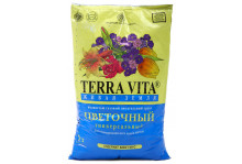 Грунт Живая Земля цветочная 50л Terra Vita