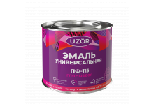 Эмаль ПФ-115 желтая 6,0кг "Узор" Сайвер