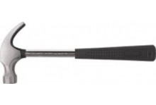 Молоток гвоздодер металлическая ручка 25мм 340гр Курс