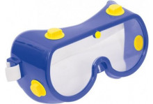 Очки защитные с непрямой вентиляцией закрытые синие Профи Дельта