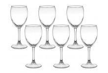 Набор стекло фужеров для вина 6 предметов Imperial Plus 240мл Pasabahce