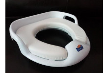 Накладка детская для унитаза мягкая голубая  limeks