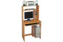 Стол компьютерный СК-02 дуб молочный Влад