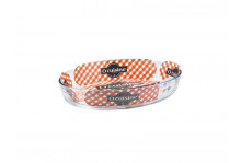 Блюдо-форма СВЧ овал 30х21см 3.3л Pyrex