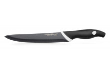 Нож кухонный 180 для мяса Genio Morocco нержавеющая сталь с покрытием ручка TPR пластик Apollo