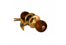 Защелка врезная зш-03 темное дерево, фиксатор, шар 7817 AC/P-BK Palidore