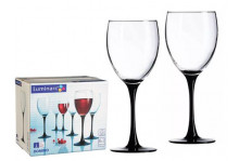 Набор стекло фужер 6 предметов для вина Домино 250мл Luminarc