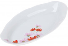 Селедочница фарфор 250 Идиллия Космея ДФЗ