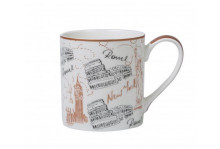 Кружка фарфор 380мл City Китай