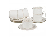 Набор фарфор чайный 12 предметов 250мл Фабьен Арти М