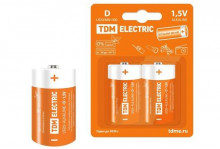 Батарейка TDM LR20 D alkaline 1,5v BP-2 TDM