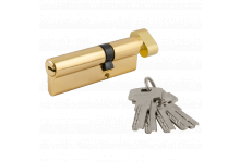 Механизм 90 цилиндровый для врезного замка ключ/фиксатор латунь перфорированный ключ (55-35) Нора М