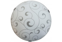 Светильник настенно-потолочный 1л е27 макс 1х60вт НПБ 01-60-130 М15 Морокко 250 матовый белый металлик Элетех