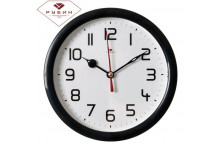 Будильник В4-003 диаметр 15см Классика корпус черный Рубин