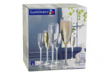 Набор стекло фужеров 6 предметов для шампанского Сигнатюр 170мл Luminarc