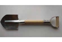 Лопата пехотная цинк с деревянным черенком и металлической ручкой Чебоксары