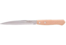 Нож кухонный 215 для овощей традиционный деревянная ручка спец. заточка Труд-Вача