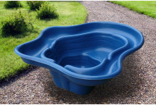 Пруд, 270л синий 145х110х50