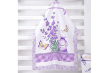 Полотенце рогожка 50х70 Сиреневая дымка Арт Дизайн