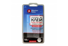 Клей-пластилин эпоксидный холодная сварка mastertecs homemaster для сантехники 55гр Нева