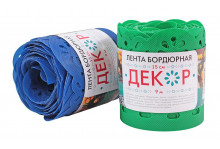 Лента бордюрная декор синий+желтый+зеленый Протэкт
