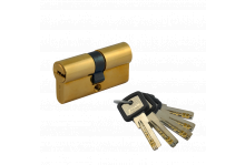 Механизм 60 цилиндровый для врезного замка ключ/ключ латунь перфорированный ЛПУ-60 (30-30) Нора М