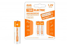 Аккумулятор TDM ААА-800 Mah Ni-Mh Bp-2 TDM