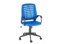 Кресло офисное Ирис W05 синий/TW- синий